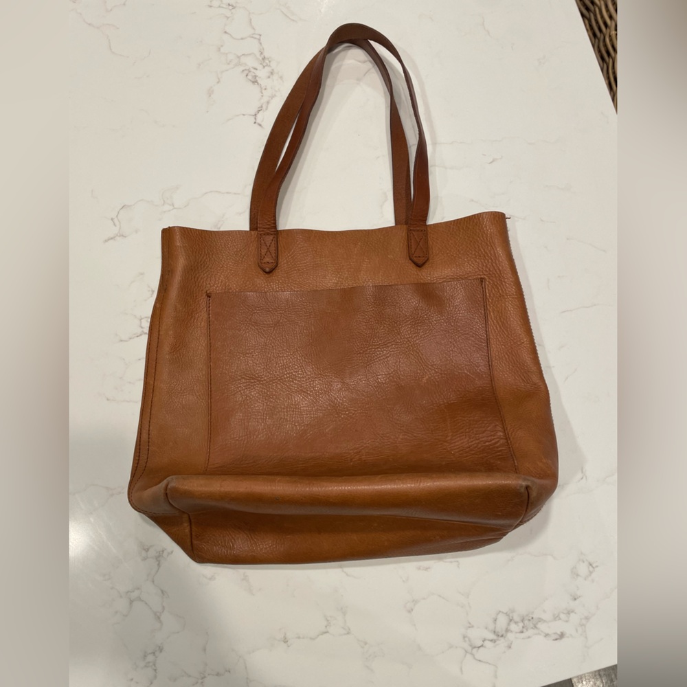 Madewell medium Leather Tote Bag